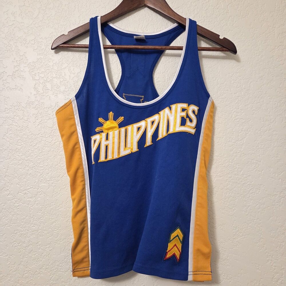 Philippines Basketball Tank Jersey  #1 Womens XS